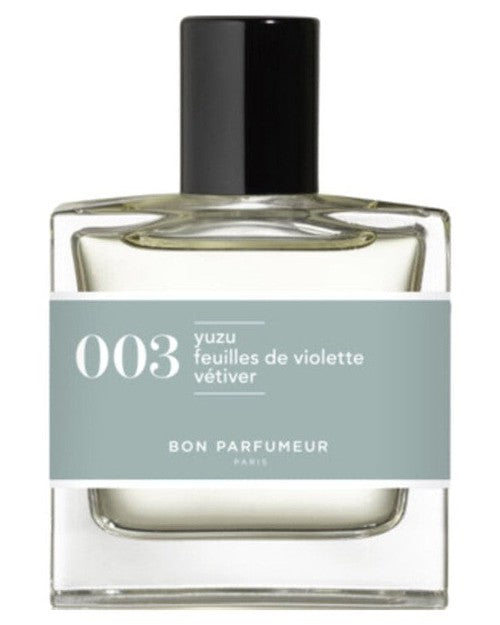 003-Yuzu-Feuilles-de-Violette-Vetiver-Perfume-Cologne-Bon-Parfumeur-sample-decants-SCENTSPLIT 003 Yuzu Feuilles de Violette Vétiver - Image 1