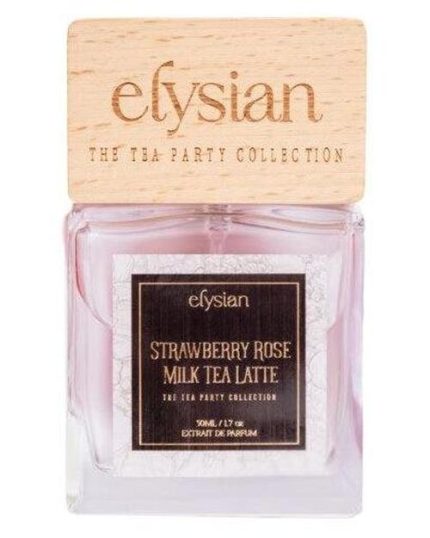 Strawberry Rose Milk Tea Latte